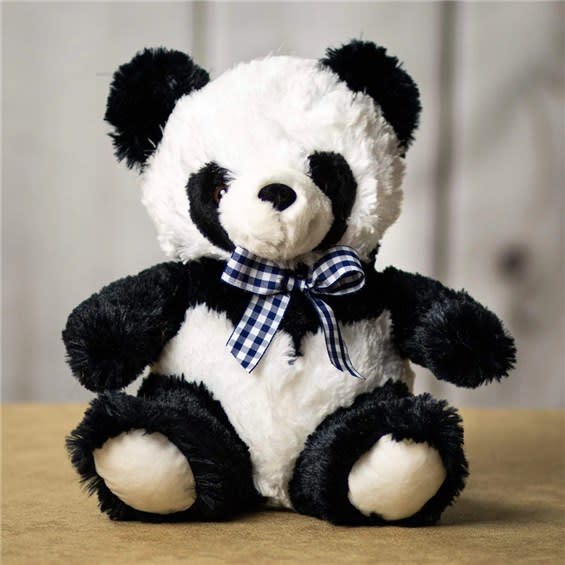 11" Great Looking Panda Flower Bouquet