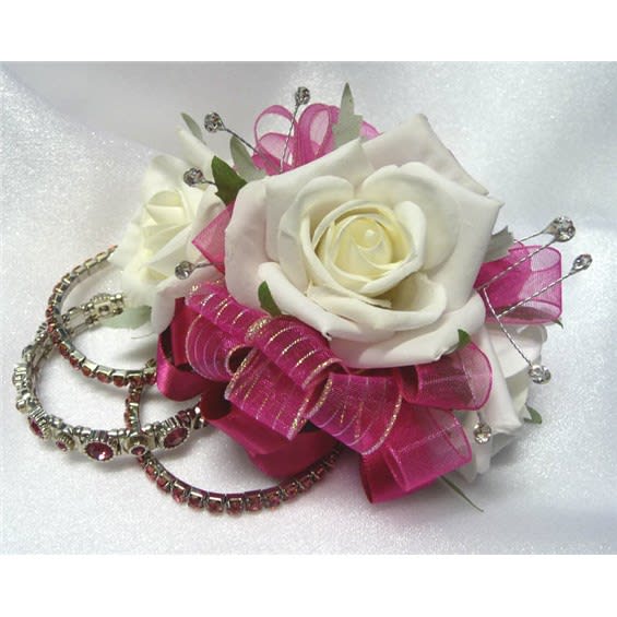 Hot Pink Keepsake Corsage