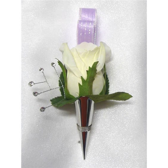 Lavender Keepsake Boutonniere