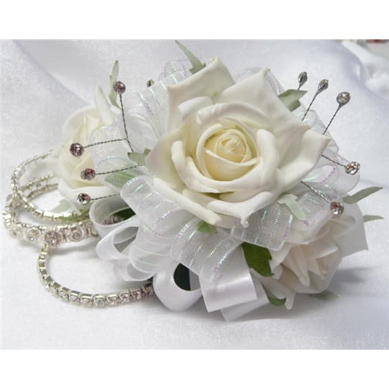 White Keepsake Corage