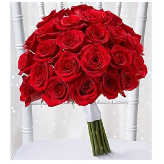 All Red Roses Bouquet Flower Bouquet