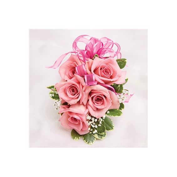 Pink Rose Corsage