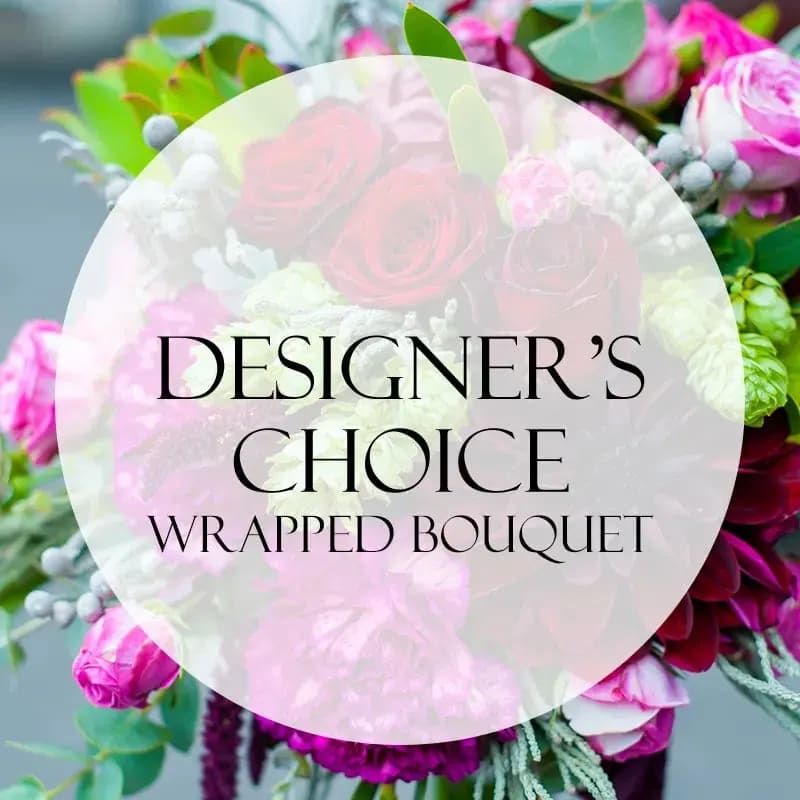 Designer's Choice WRAPPED Bouquet