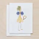 Love Floral Card Flower Bouquet