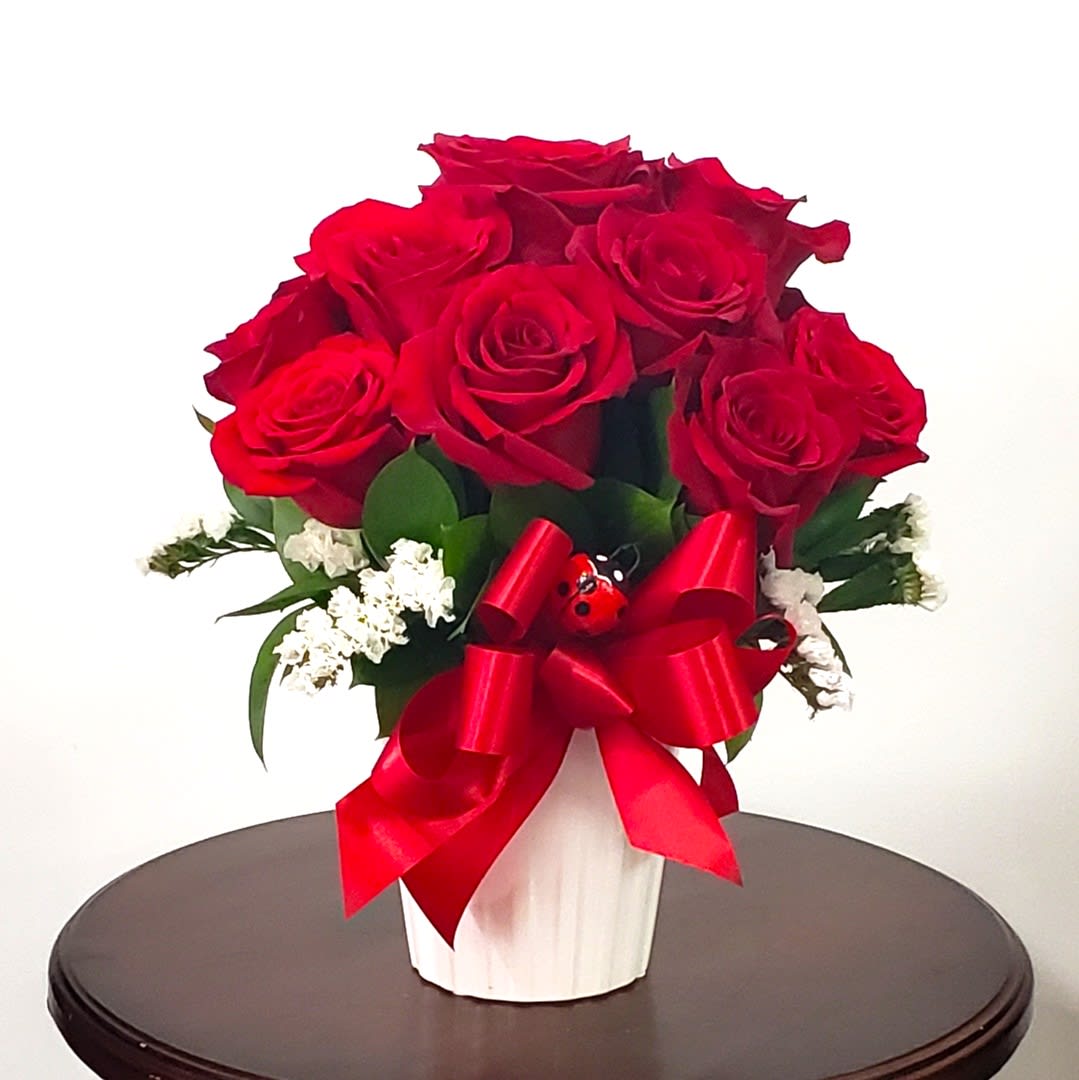 Roses- Love You Dozen Red Roses Arranged