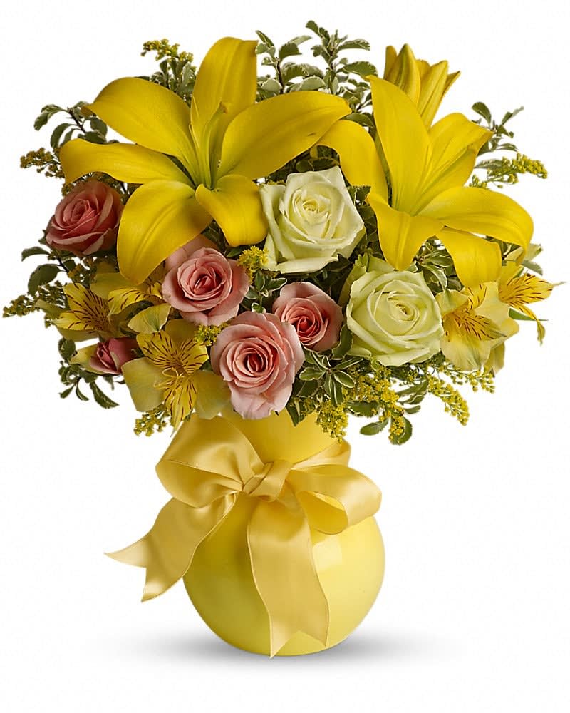 Teleflora's Sunny Smiles Flower Bouquet