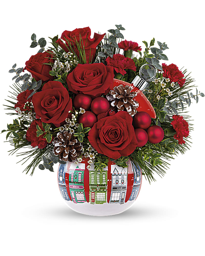 Teleflora's Snowy Village Bouquet