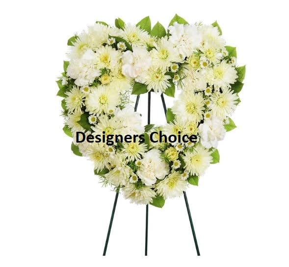 Economy Sympathy Open Heart WHITE COLOR