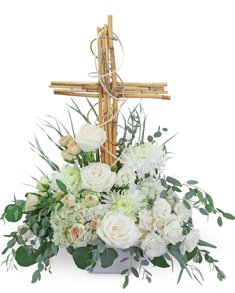 Blessed Assurance Flower Bouquet