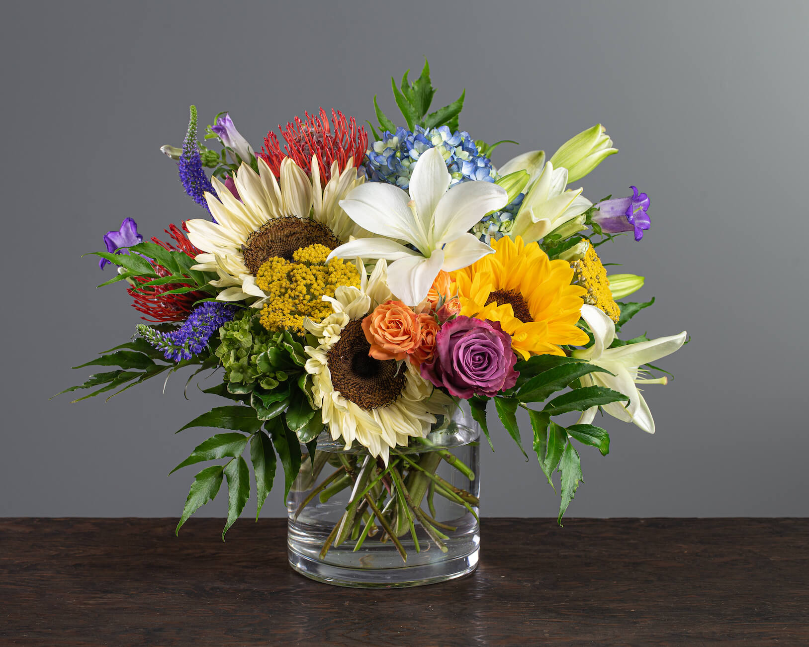 Ivory Sunflower Symphony