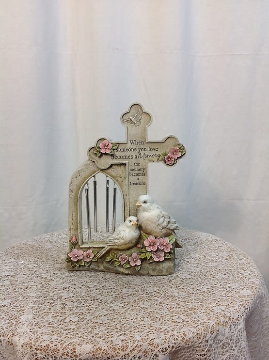 Dove tabletop windchimes