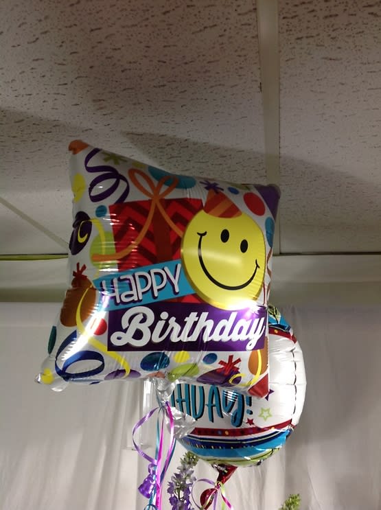 Happy Birthday Mylar