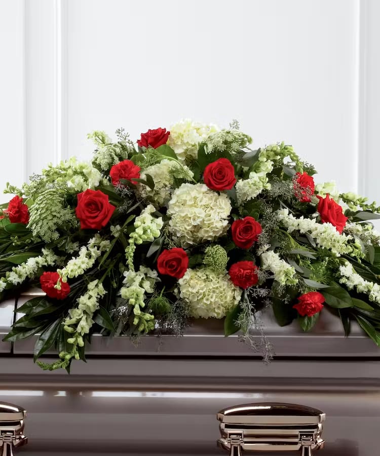 Everlasting Elegance Casket Spray