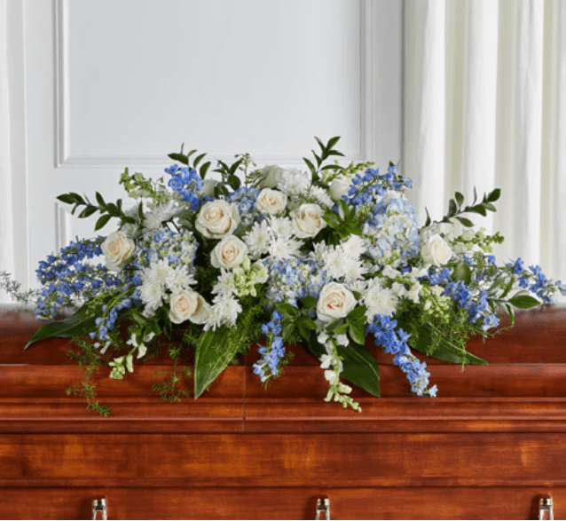 Tranquil Meadows Casket Spray Flower Bouquet