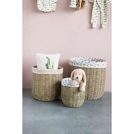 Hand Woven Laundry Basket