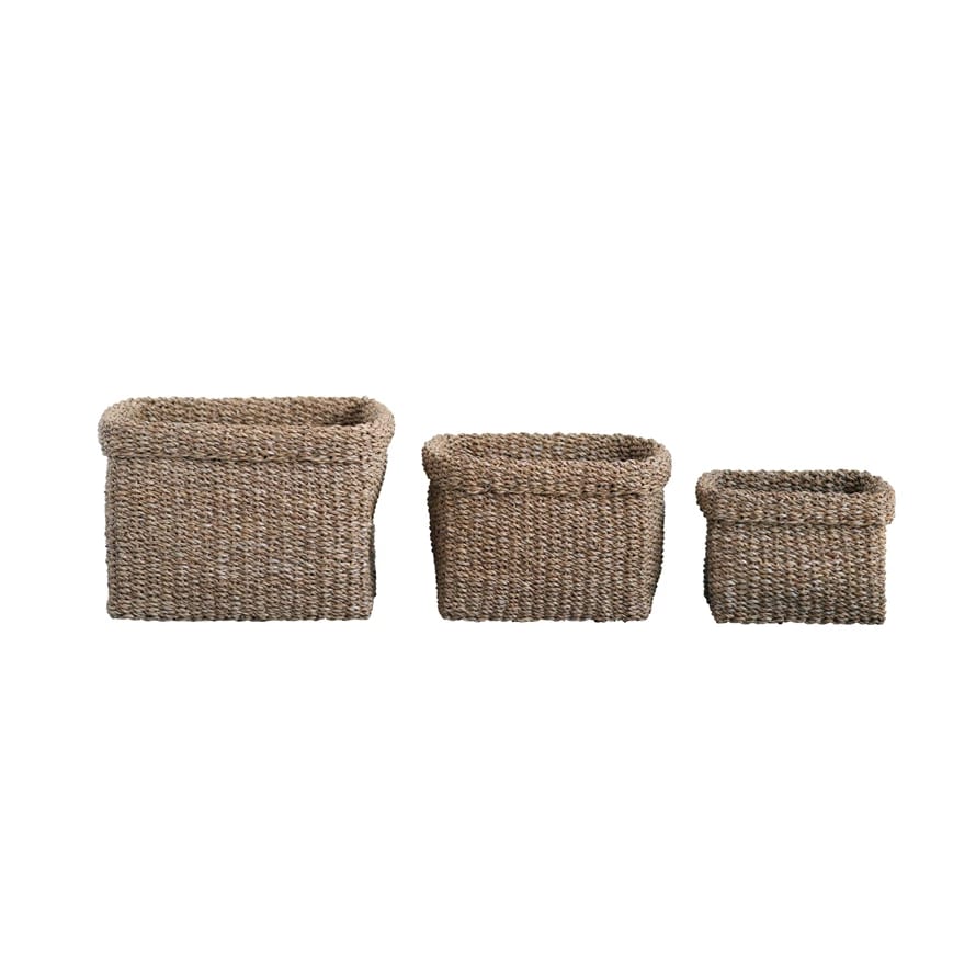 Woven Seagrass Baskets