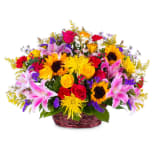 Multicolor Sympathy Basket