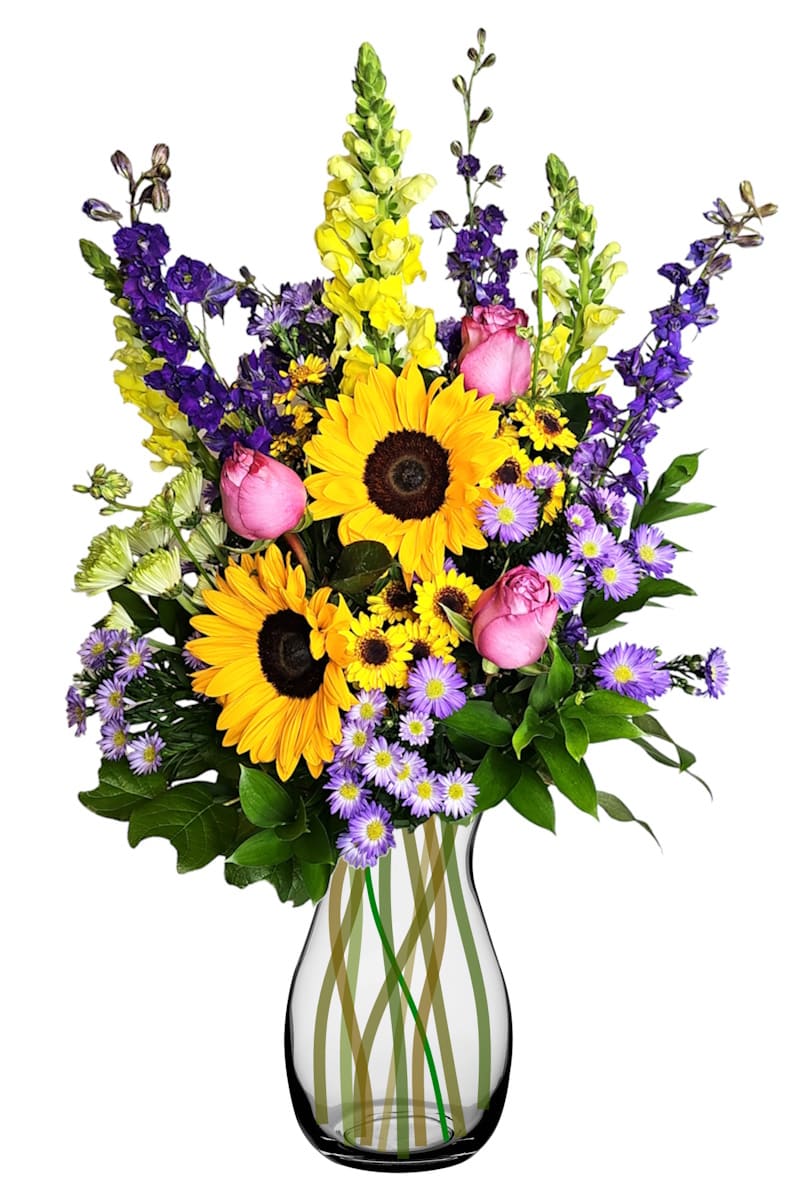 Happiness (Colors Vary) Flower Bouquet