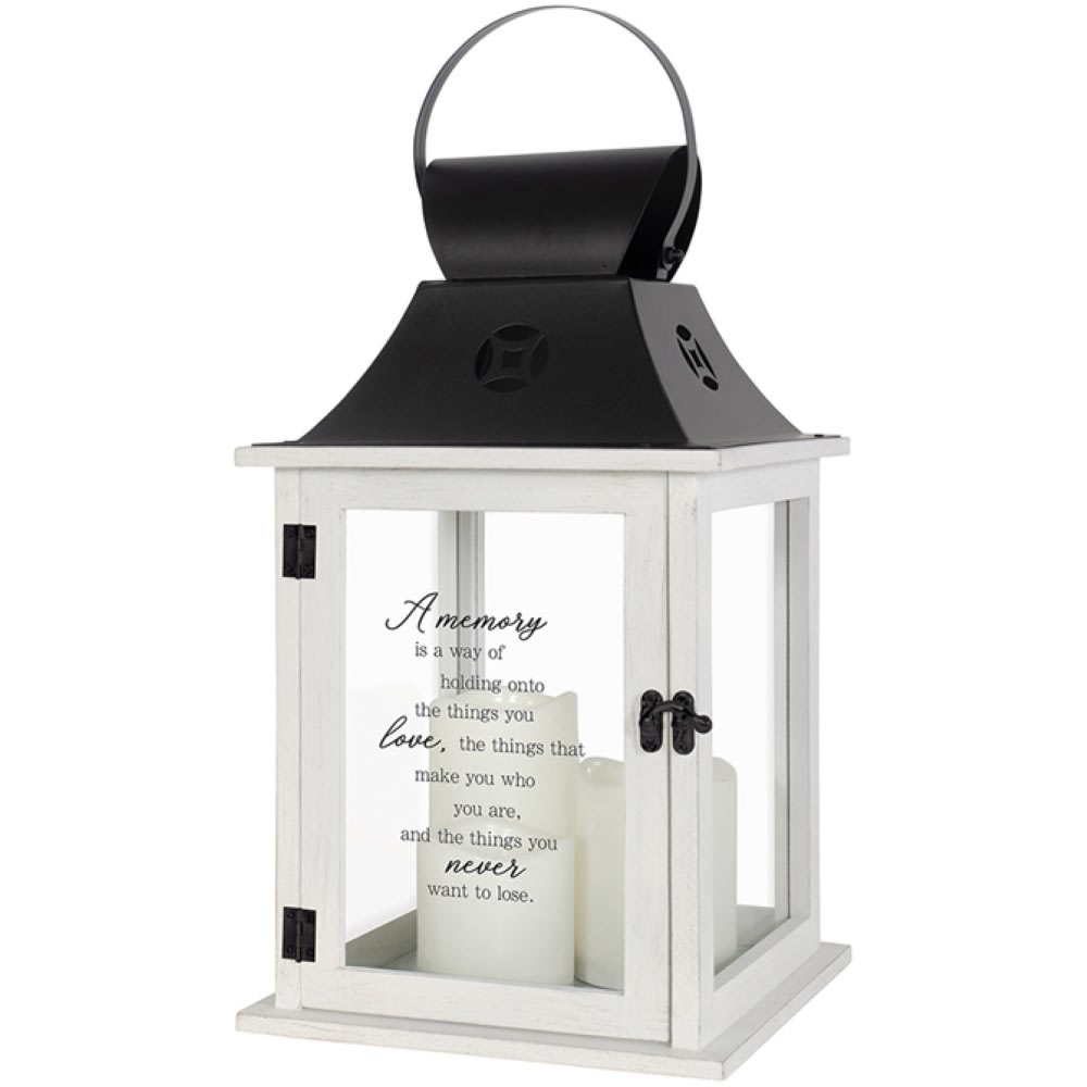 A Memory 3 Pillar Candle Lantern