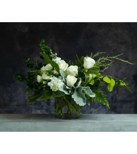 White Rain Flower Bouquet