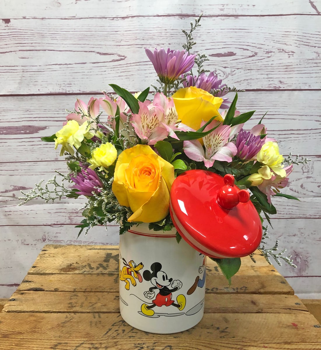 Cookie Jar Arrangement Flower Bouquet