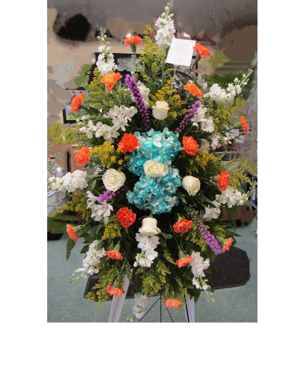 Island Sunset Standing Spray