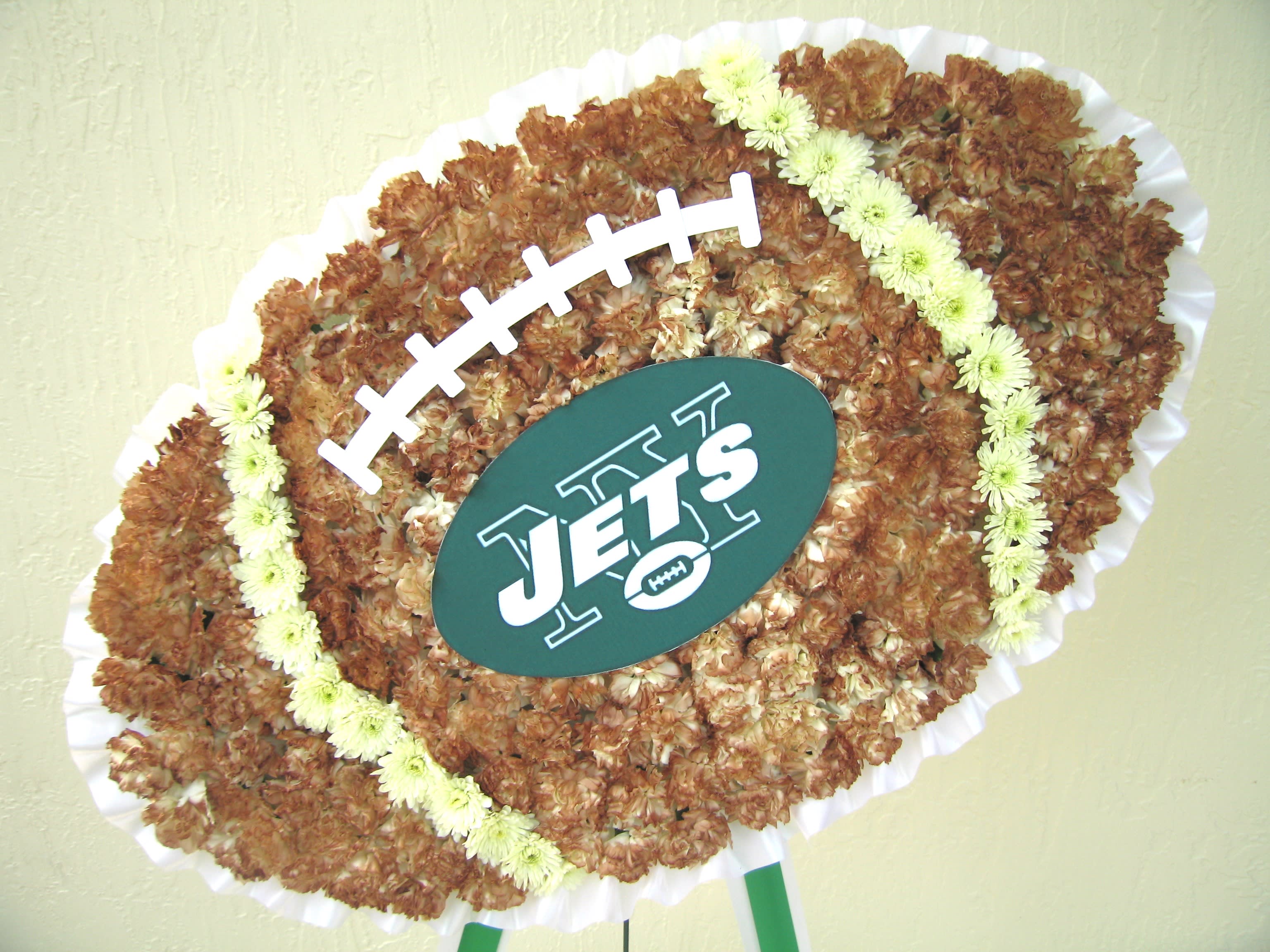 Jets Football Standing Spray