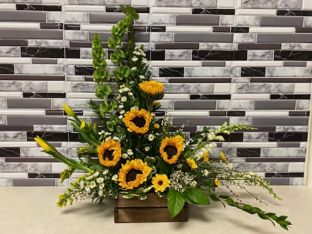 Peaceful Sunshine Flower Bouquet