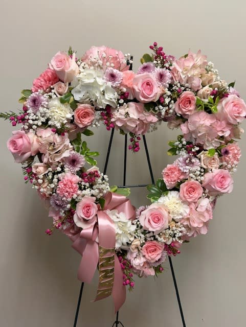 Forever In Our Hearts Flower Bouquet