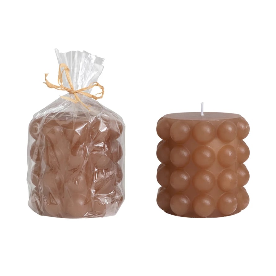 Unscented Hobnail Candles