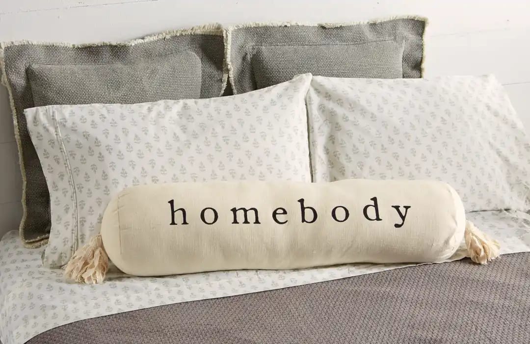 Homebody Bolster Pillow
