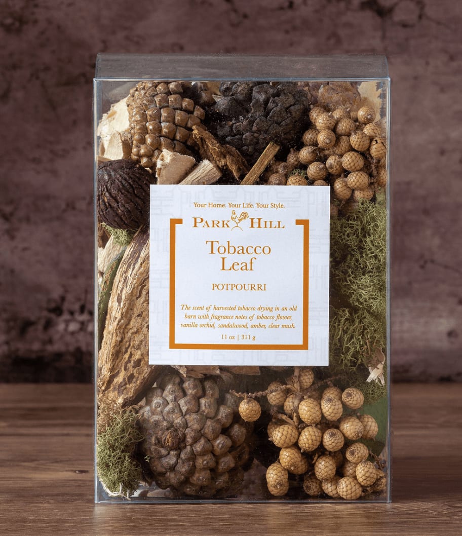 Tobacco Leaf Boxed Potpourri Flower Bouquet