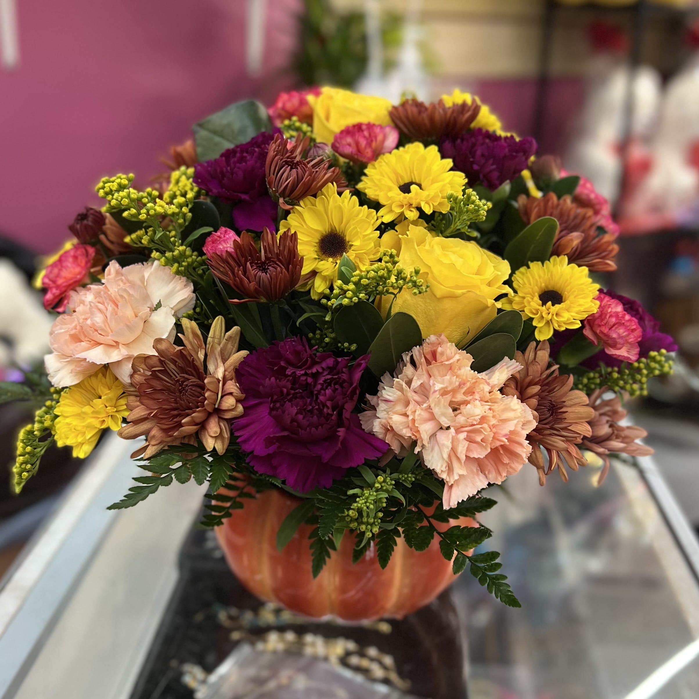 Florist Design Pumkin