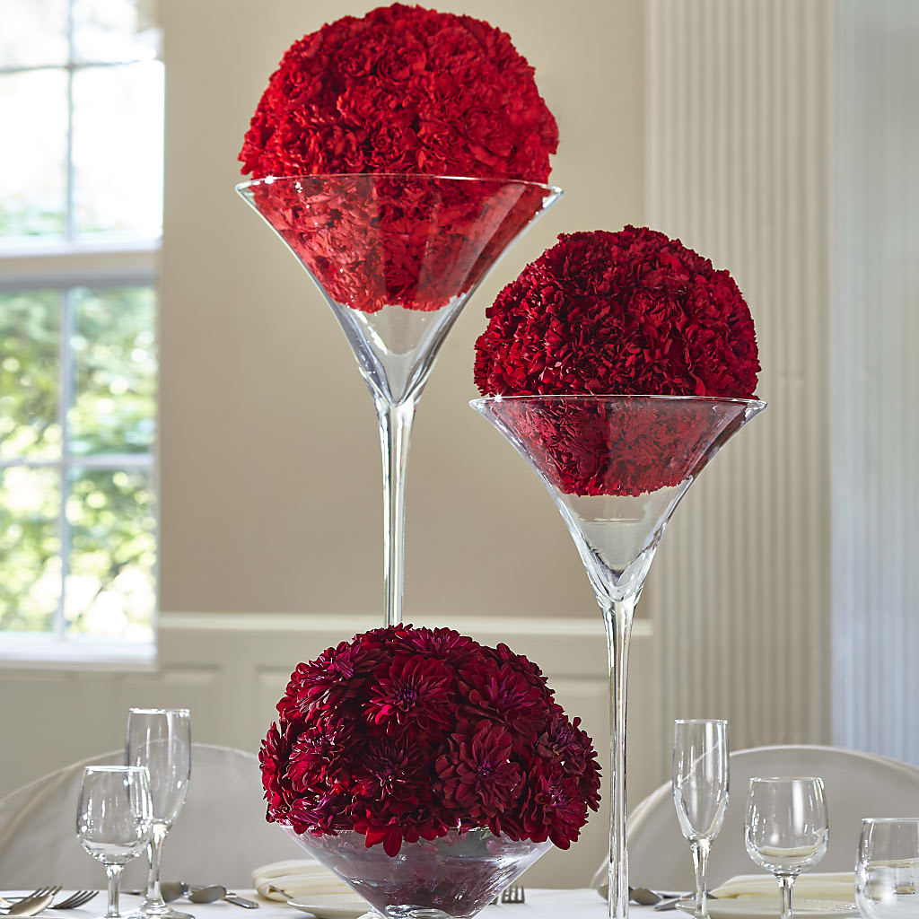 Our Special Vows Centerpiece Flower Bouquet
