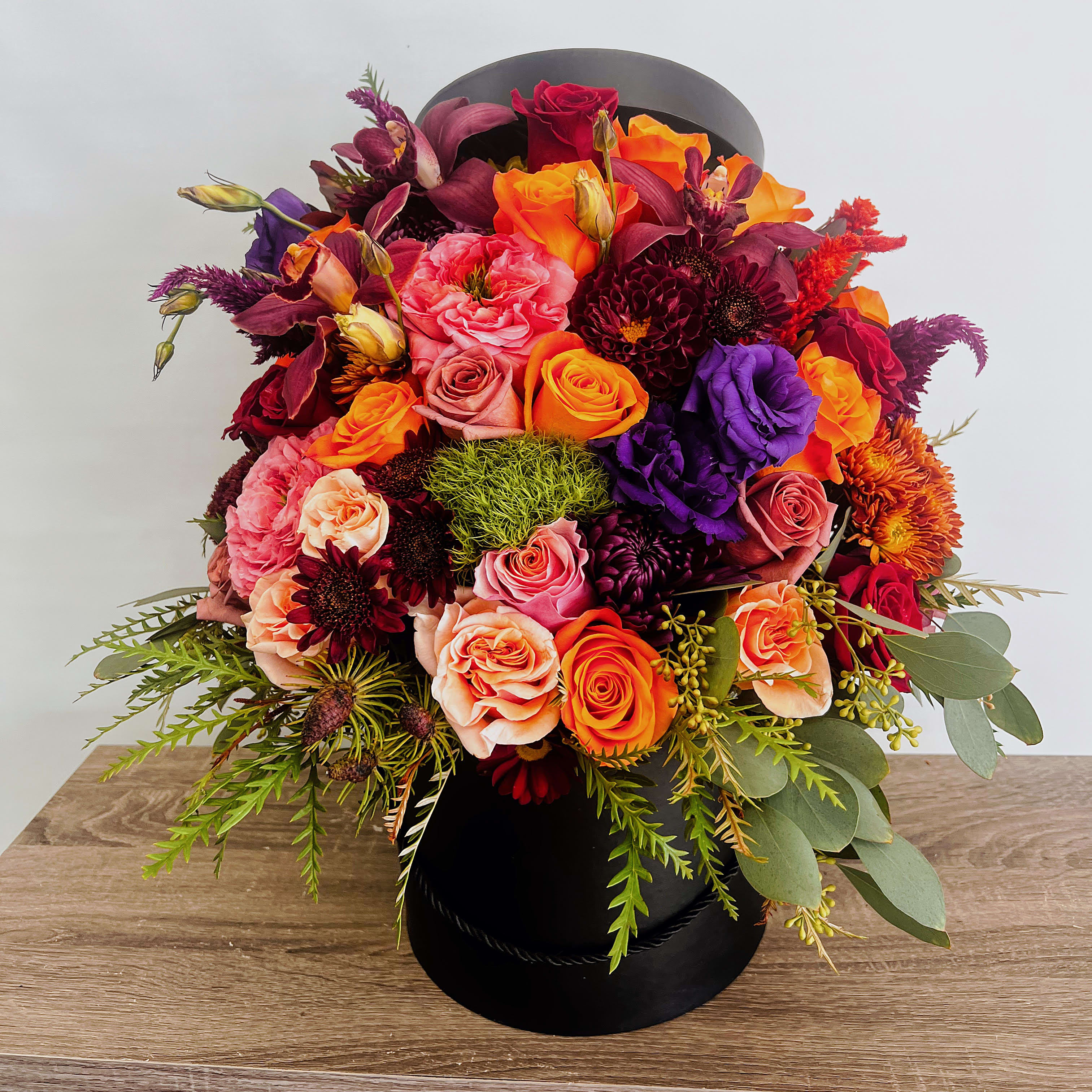 Autumn Box Arrangement By Elite Flower Bouquet