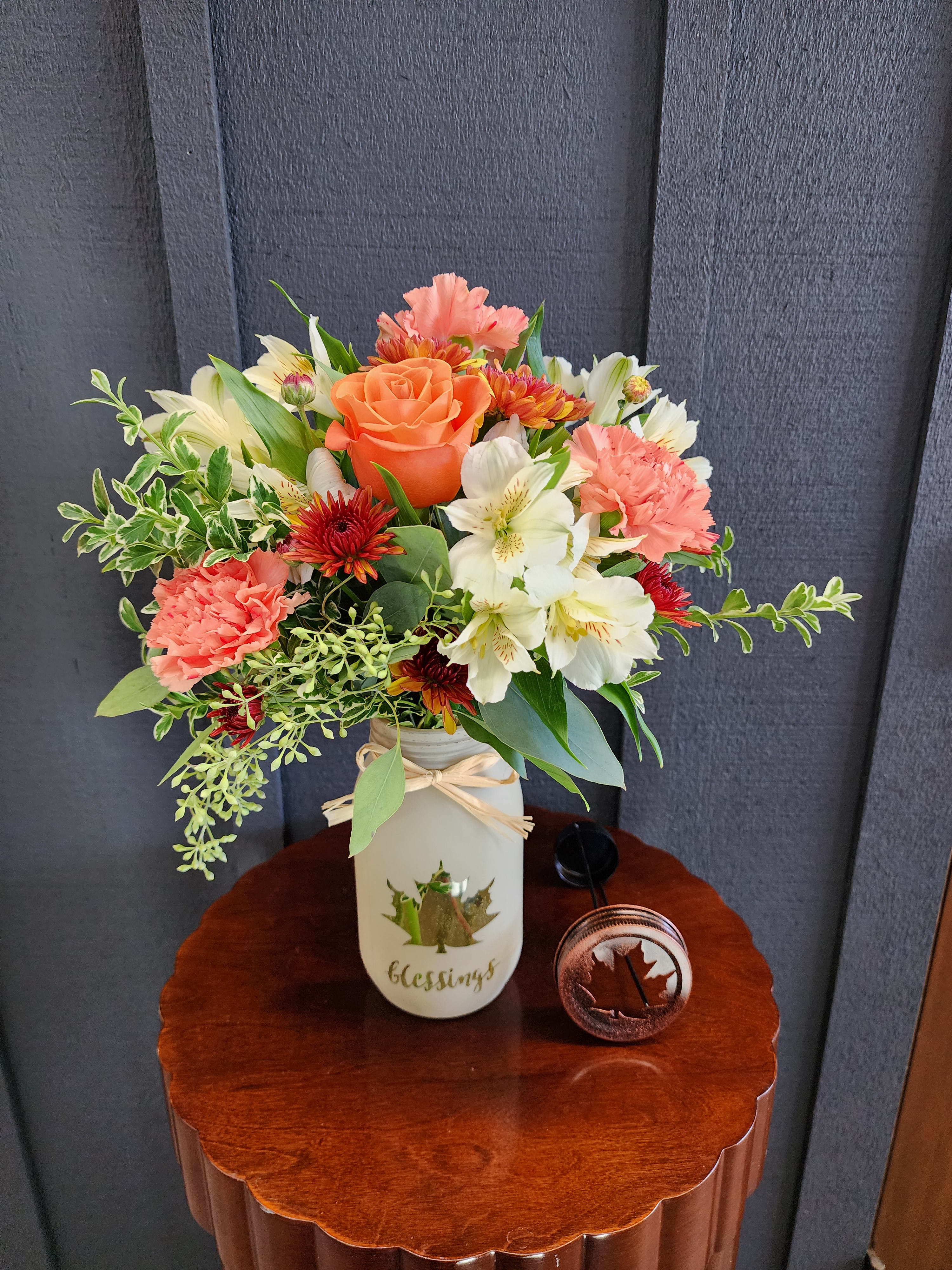 Blessings Lantern Bouquet