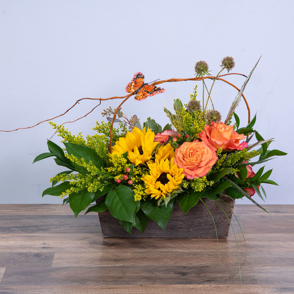 A Walk at Sunset Flower Bouquet