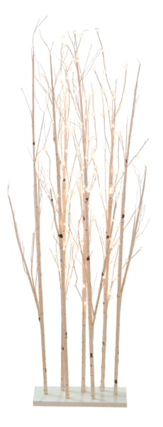 LED Warm White Light Up Birch Twig Trees