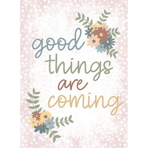 Good Things Trendy Greeting Card