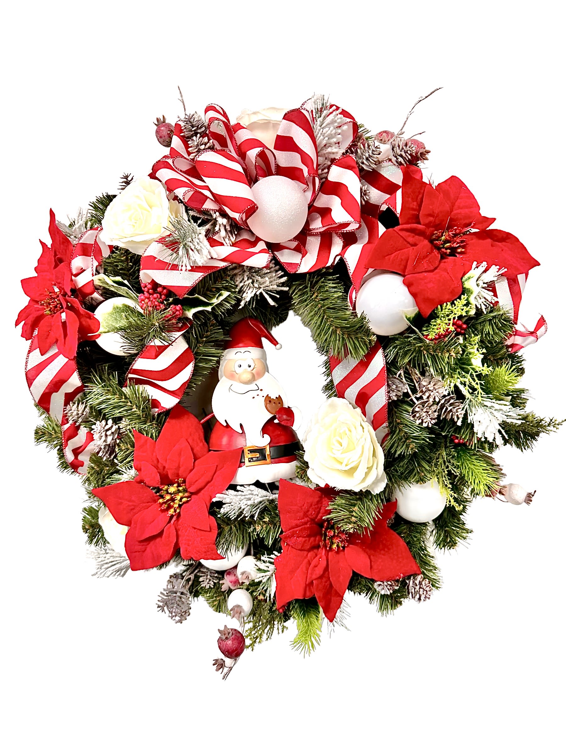 Santa's Sweet Retreat Wreath