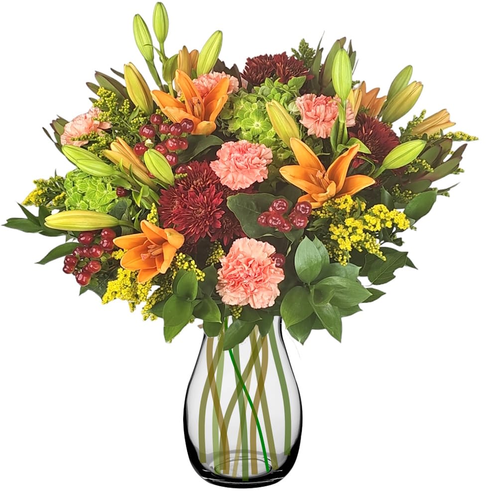 Pumpkin Spice Flower Bouquet