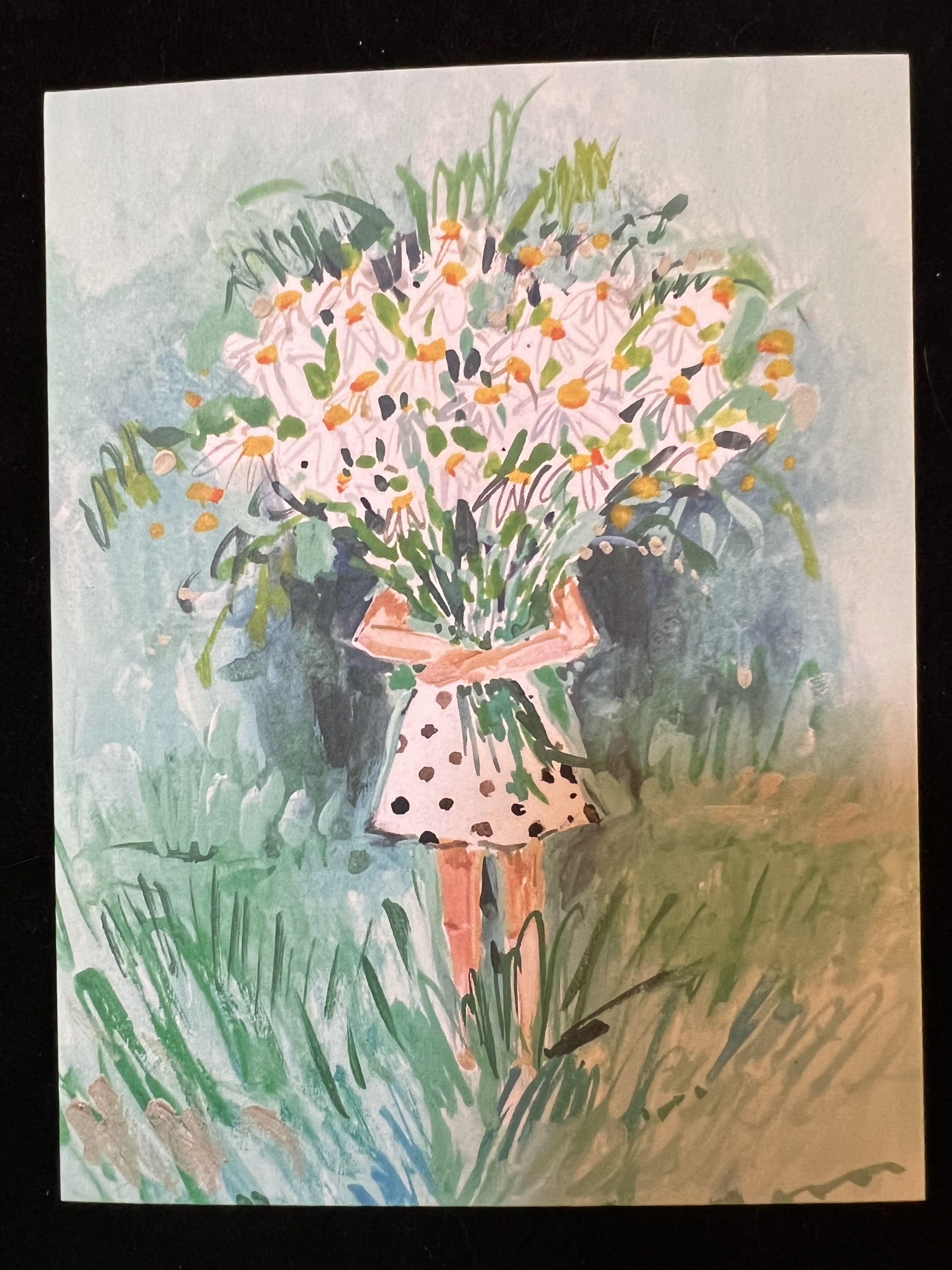 Blank Card #5 Flower Bouquet