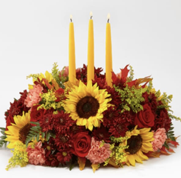 Giving Thanks Candle Centerpiece