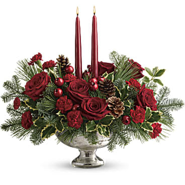 Teleflora's Shining Bright Centerpiece