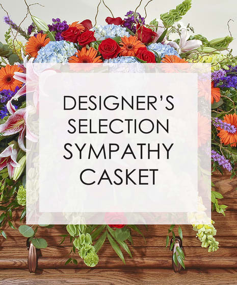 Ataúd Funerario-Flores Al Gusto Del Diseñador