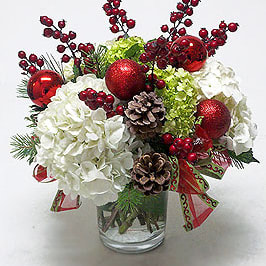 Holiday Hydrangea & Berries