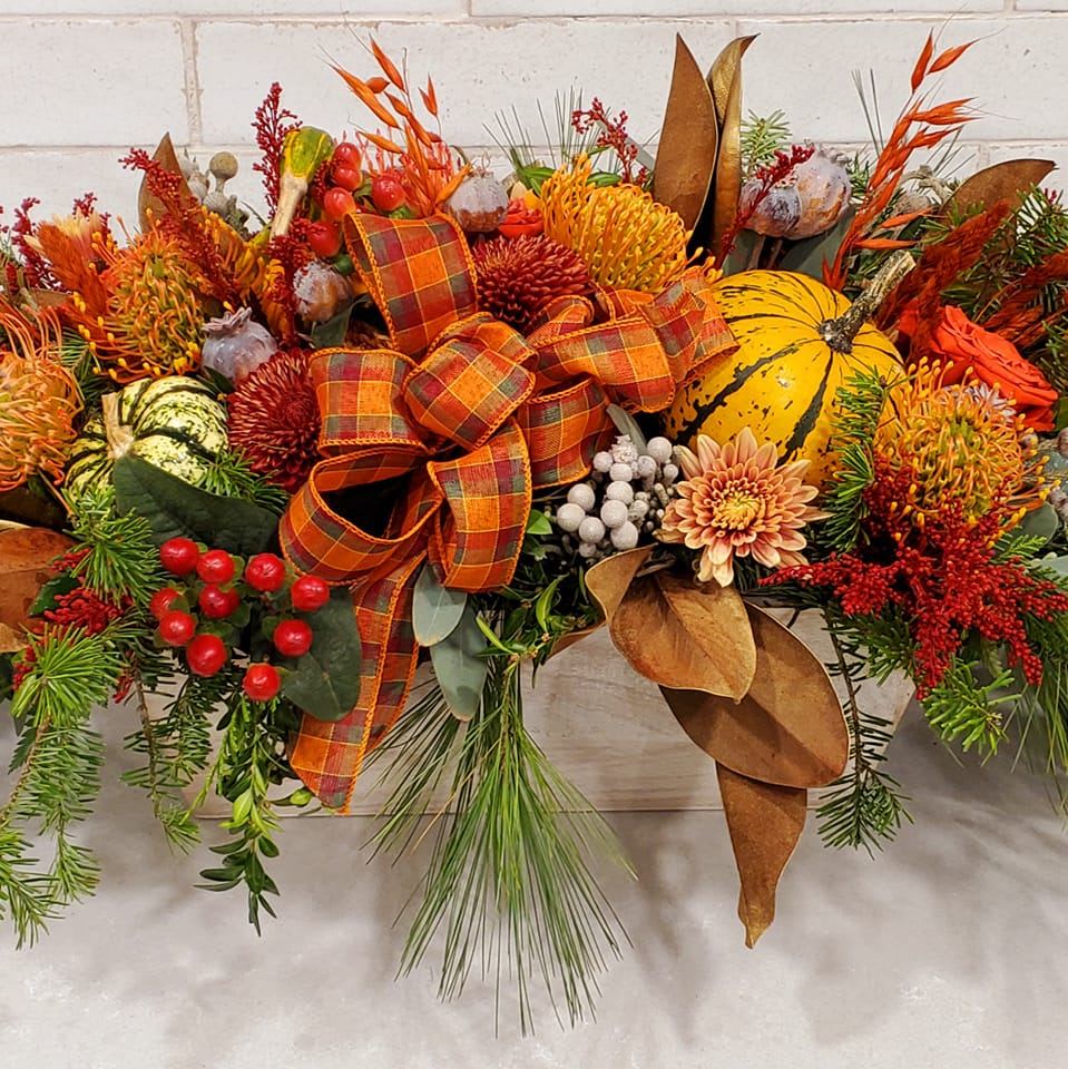 Autumn Splendor Centerpiece Flower Bouquet