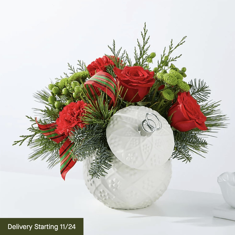 Christmas Flower Delivery Green Bay, WI Winter Flowers Bee