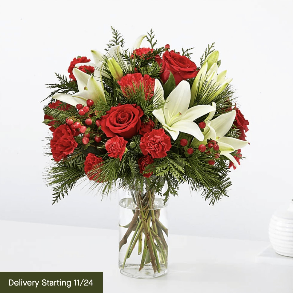 Christmas Flower Delivery Green Bay, WI Winter Flowers Bee