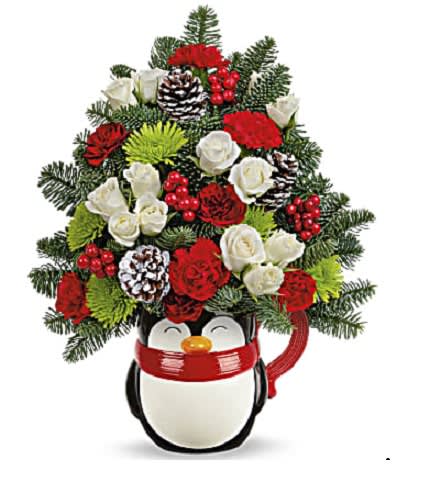 Teleflora's Send A Hug Warm Wisher Tree Flower Bouquet